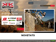 Tablet Screenshot of kontrakos.com